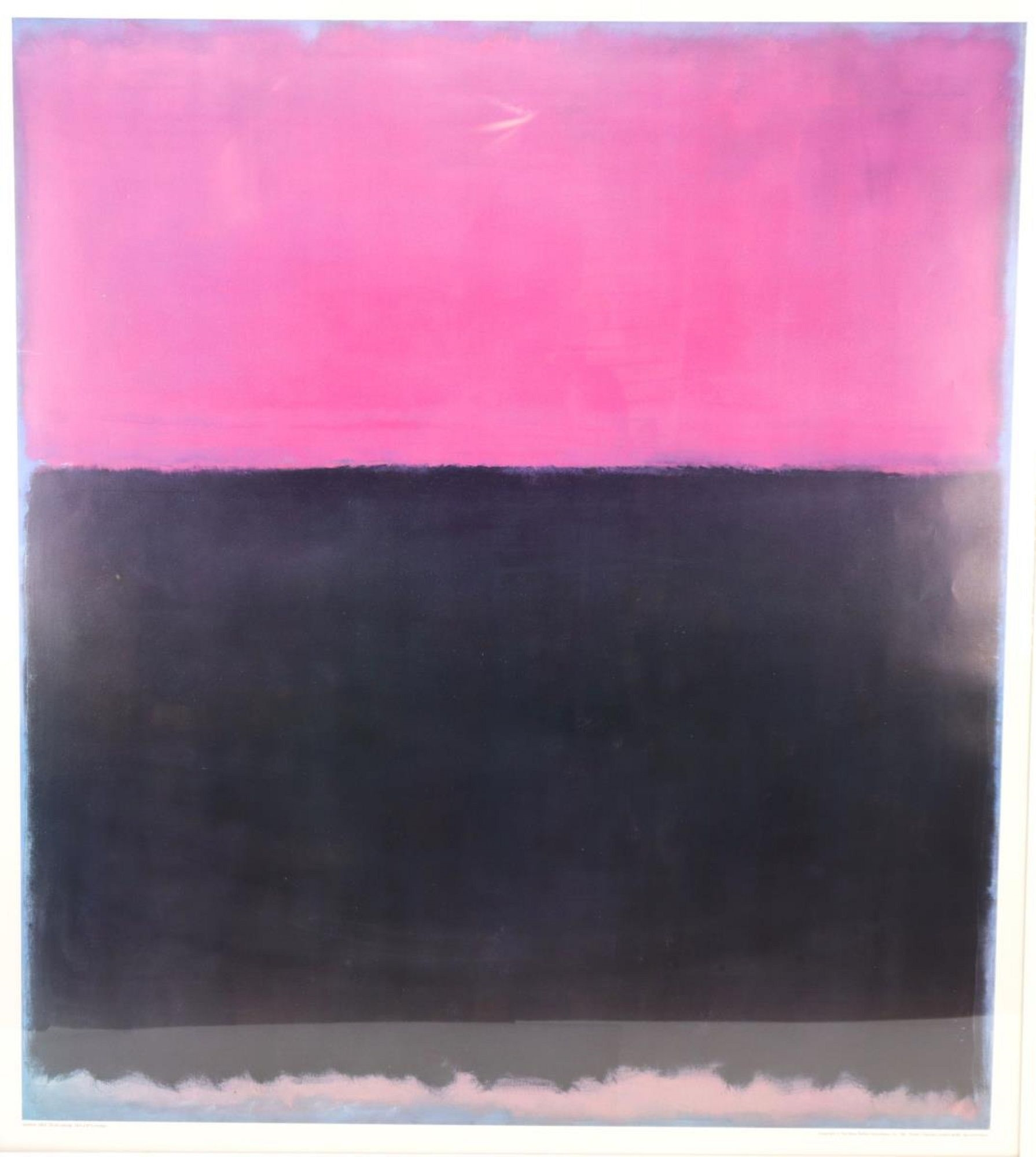 Artwork by Mark Rothko, Mark Rothko 1953 Untitled, Made of Poster