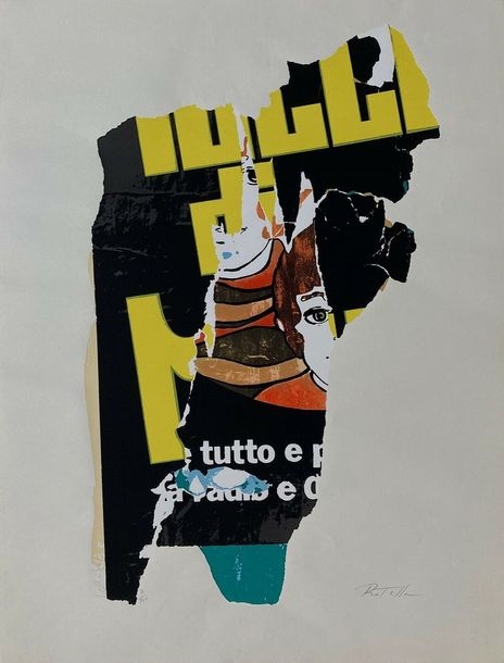Mimmo Rotella | ROTELLA Mimmo - Lot 213 | MutualArt