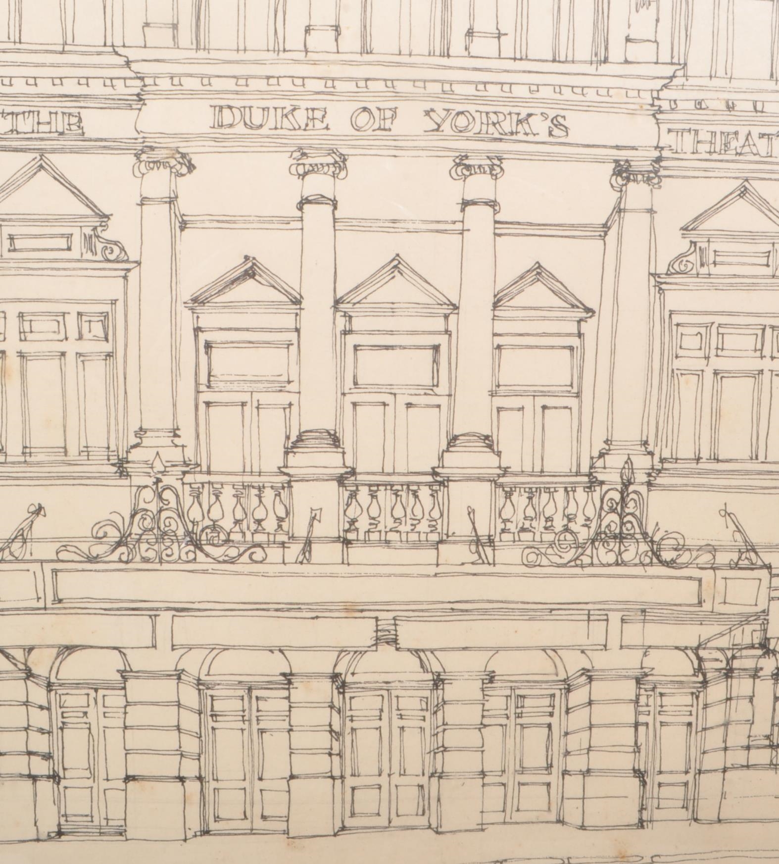 Paul Draper | PAUL DRAPER - 1971 PEN AND INK DRAWING 'THE DUKE OF YORK ...