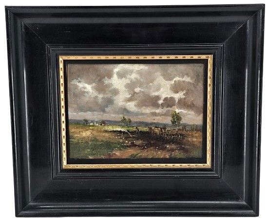 Karl Rohrhirsch (1875-1954) Germany, Oil on Board by Karl Rohrhirsch, 1875