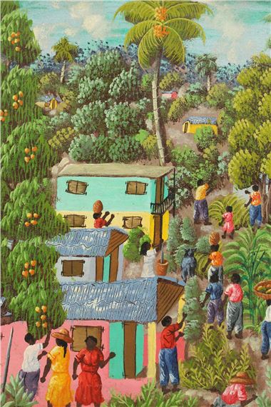 L. Y. Alaby | L. Y. Alaby (20th Century) Haitian, Oil on Board