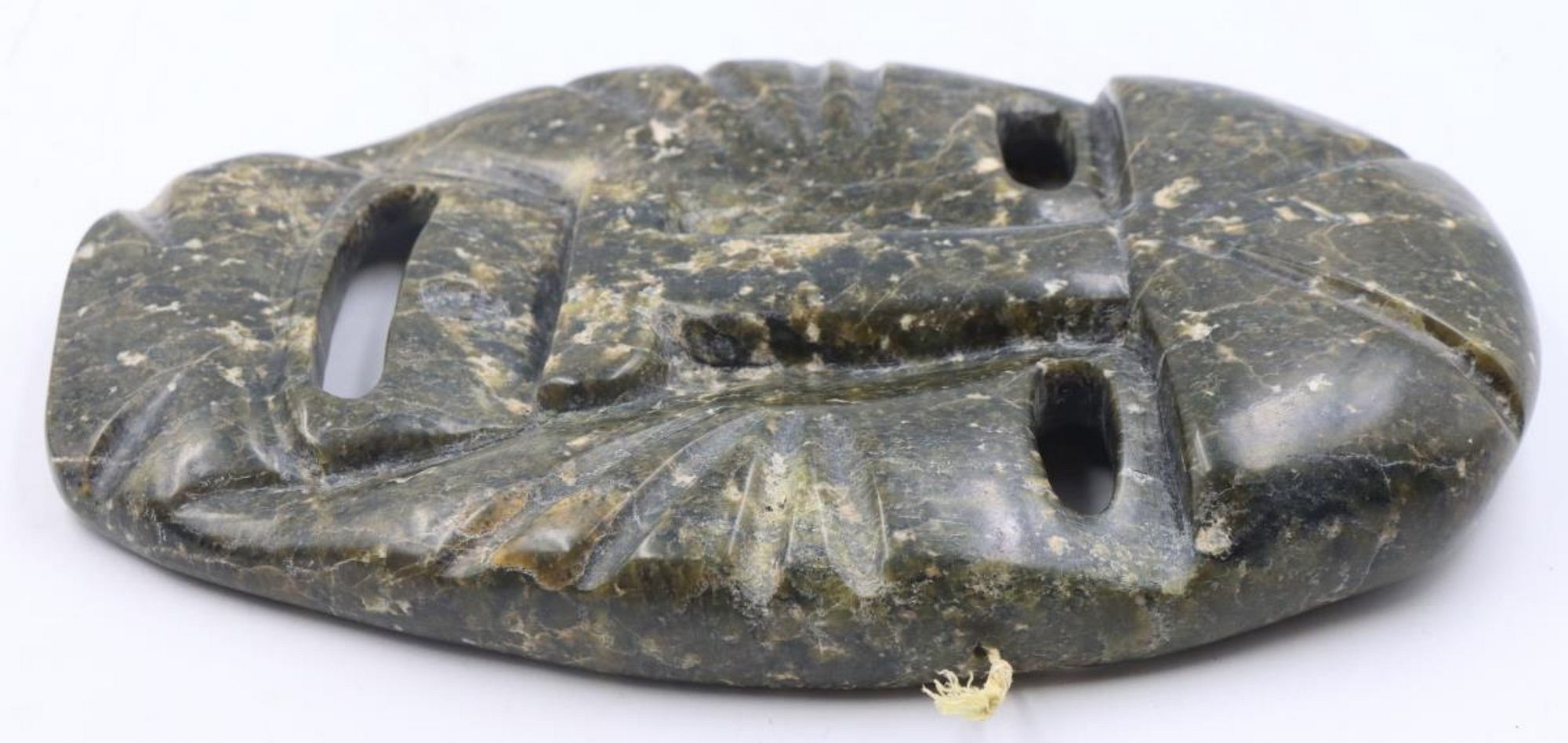 Eyeetsiak Peter | Inuit Stone Mask by Attachie Peter of Cape Dorset ...