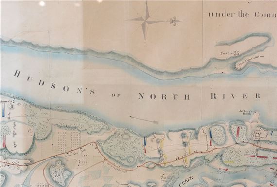 George Hayward | George Hayward, Attacks of Fort Washington, Litho ...