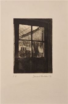 5 x 10 cm - Sheet: 28 x 19 cm - Bernard Roubeau