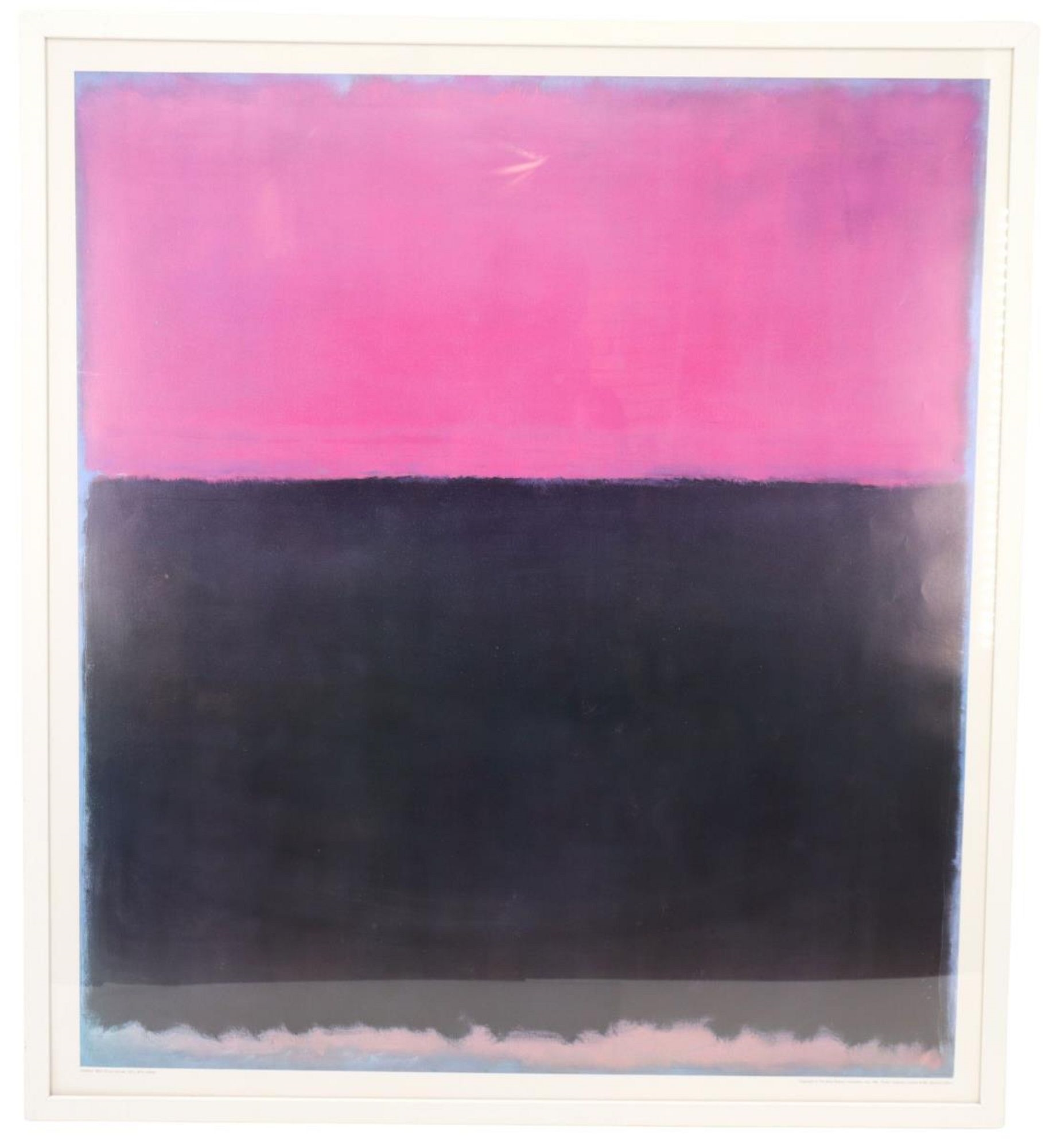 Artwork by Mark Rothko, Mark Rothko 1953 Untitled, Made of Poster