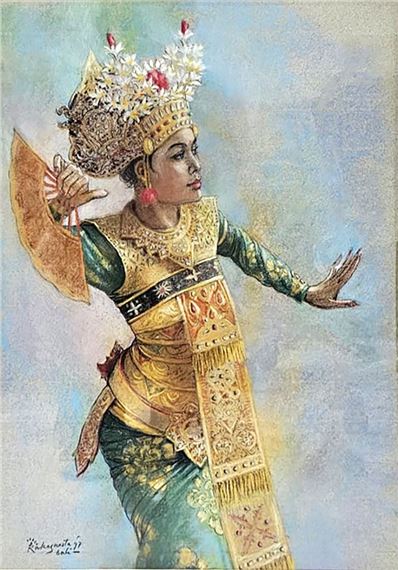 Balinese Dancer #1 by Raka Suasta, 1997