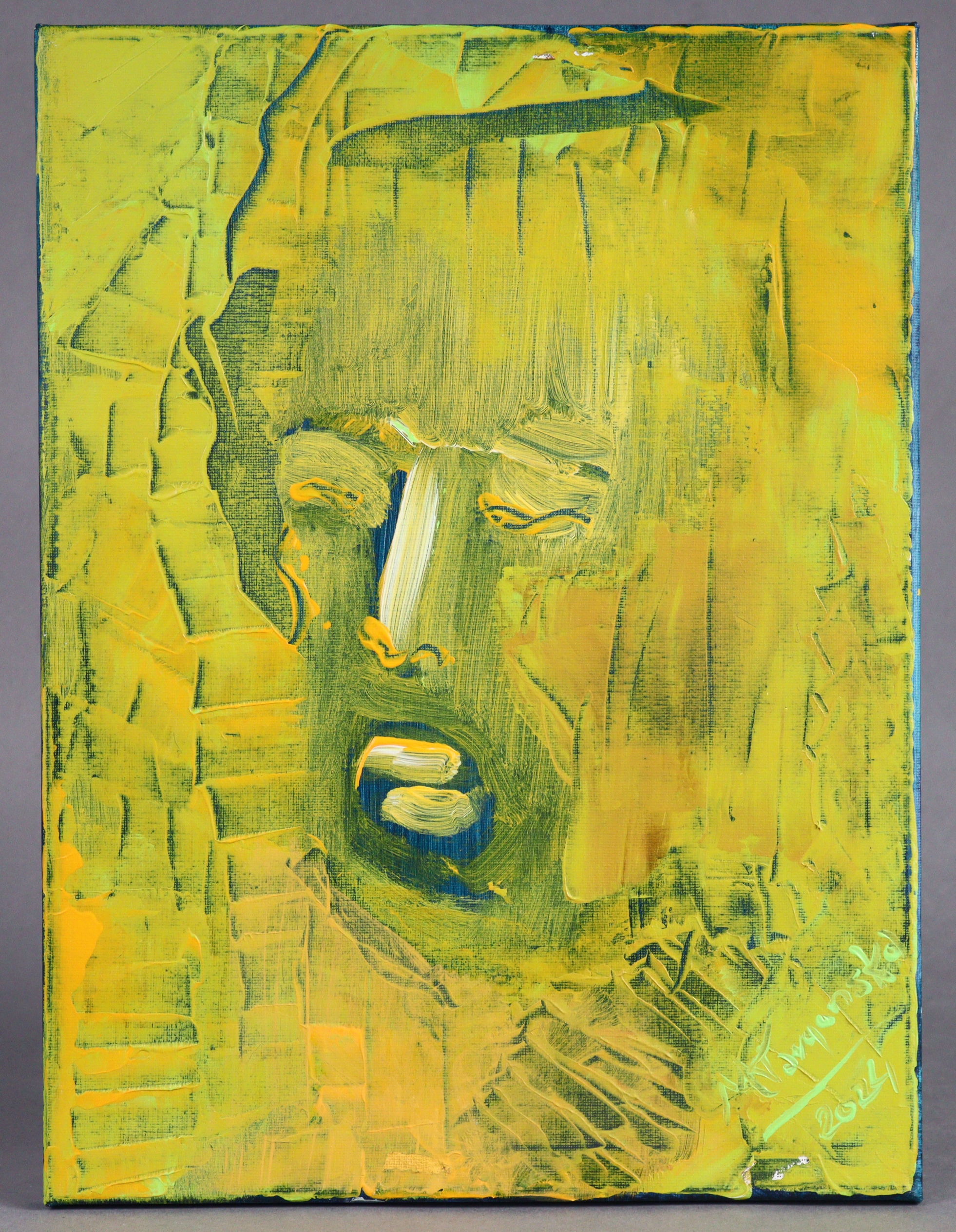 Magdalena Targonska | An abstract/expressionist portrait of Chopin ...