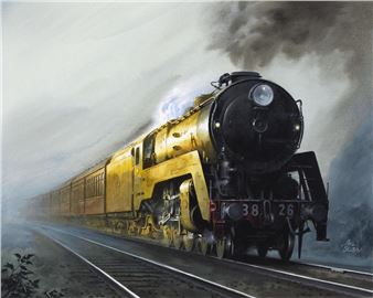 Out of the Fog (C38 Class, No. 3826) - Phil Belbin