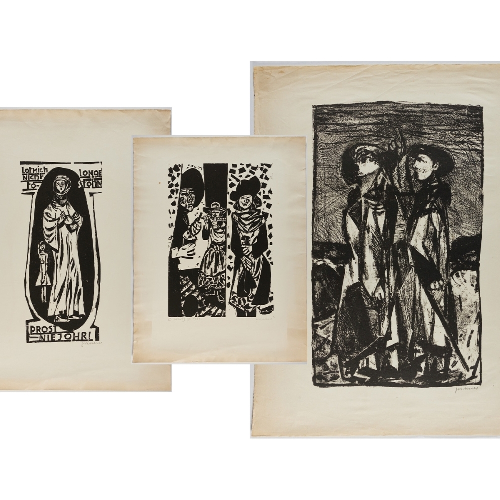 Artwork by Willem Grimm, Sterngucker, Made of lithograph on paper