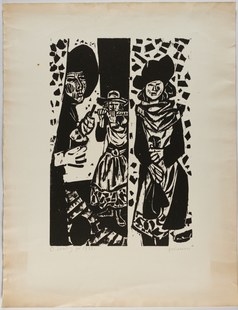 Artwork by Willem Grimm, Sterngucker, Made of lithograph on paper