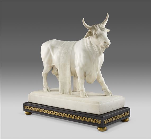 Joseph Chinard | A White Bull (Possibly Zeus) (ca. 1785) | MutualArt
