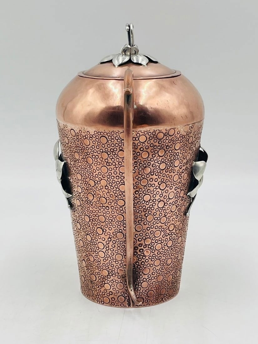 Artwork by Ana Maria Nuñez de Brilanti, Coffee or Teapot, Made of Silver & Copper