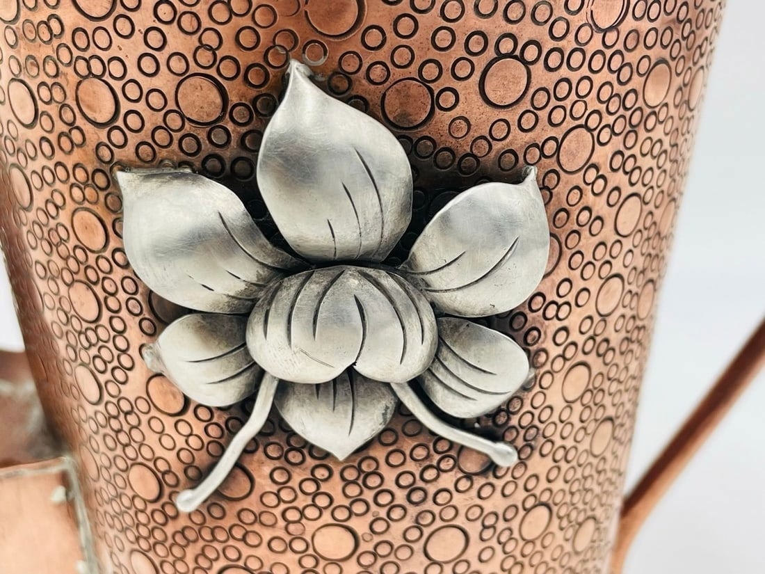 Artwork by Ana Maria Nuñez de Brilanti, Coffee or Teapot, Made of Silver & Copper