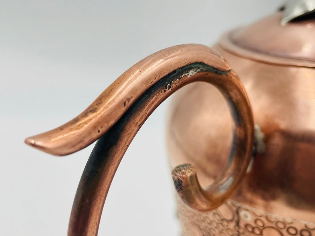 Artwork by Ana Maria Nuñez de Brilanti, Coffee or Teapot, Made of Silver & Copper