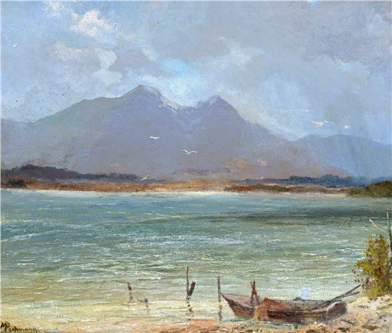 Am Chiemsee by Maximilian Freiherr von Pechmann