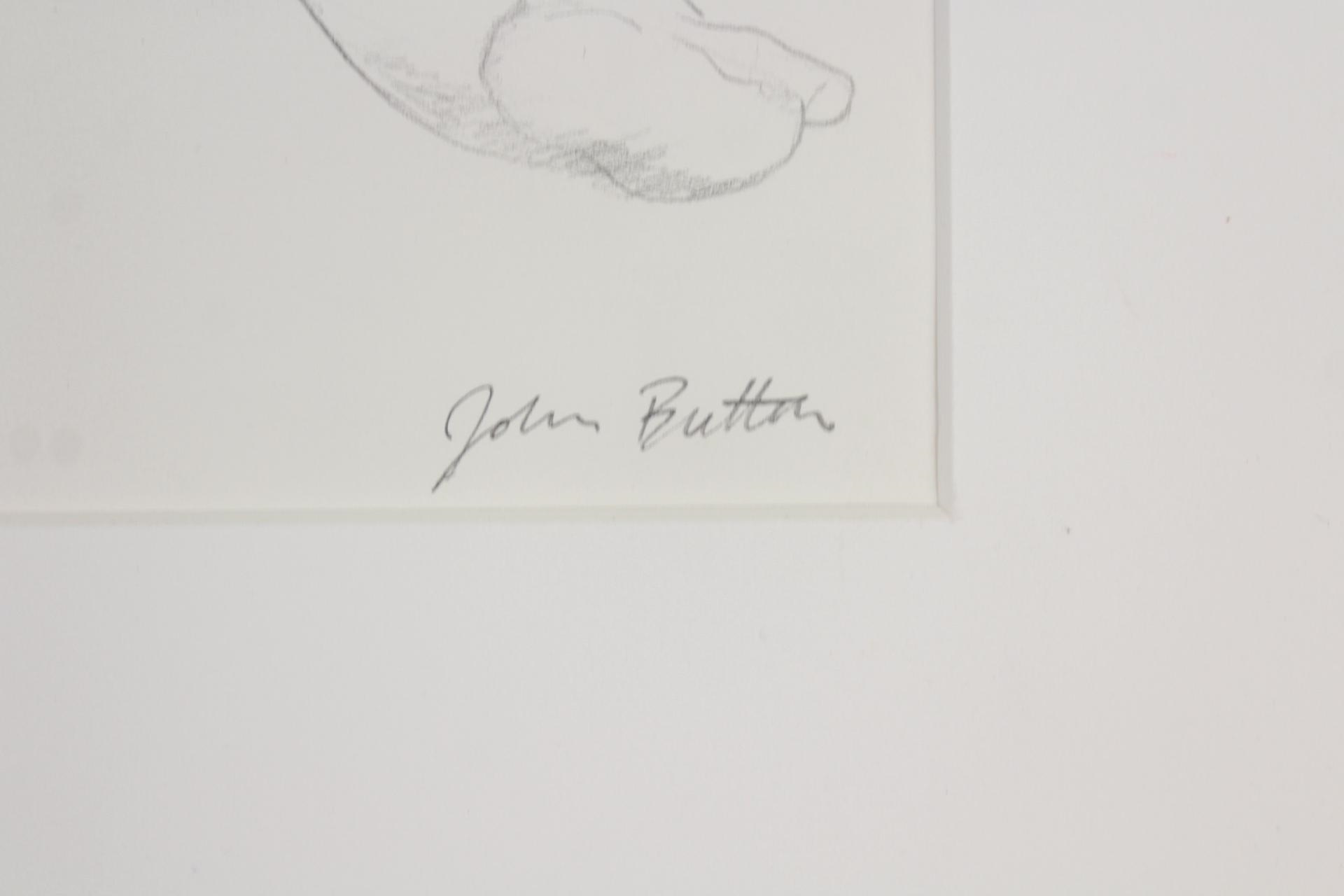 John Button | John Button Graphite Drawing of Nude Male for ACT UP, Gay ...