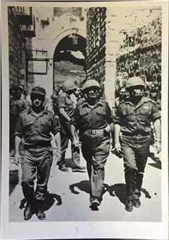 Visit of Moshe Dayan - David Rubinger