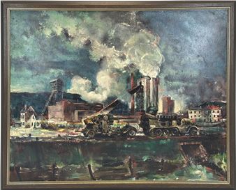 Josef ARENS (1901 - 1979). Völklinger Hütte - Josef Arens