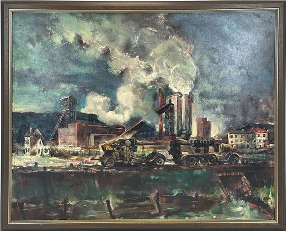 Josef ARENS (1901 - 1979). Völklinger Hütte - Josef Arens