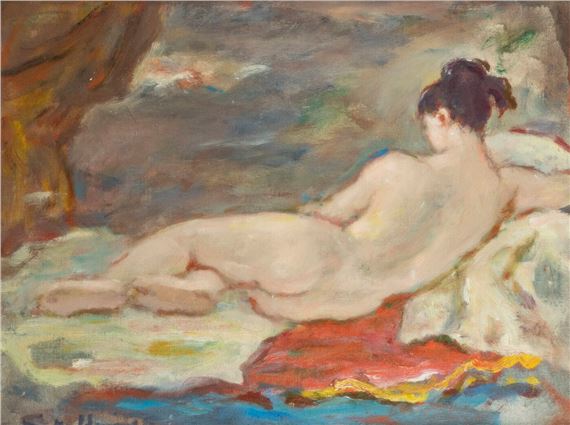"Nudo disteso" by Ottavio Steffenini