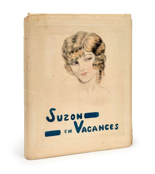 Artwork by Leon Courbouleix, Suzon en vacances, Made of Illustrated