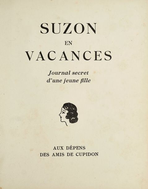 Artwork by Leon Courbouleix, Suzon en vacances, Made of Illustrated