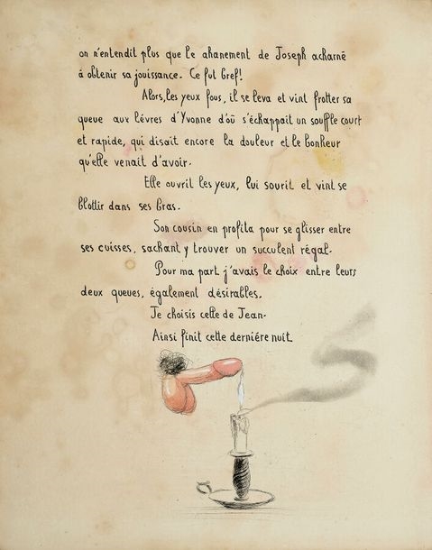 Artwork by Leon Courbouleix, Suzon en vacances, Made of Illustrated