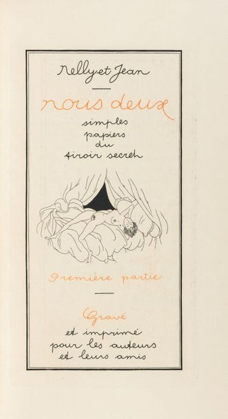 Artwork by Jean Dulac, The two of us, Made of Illustrated