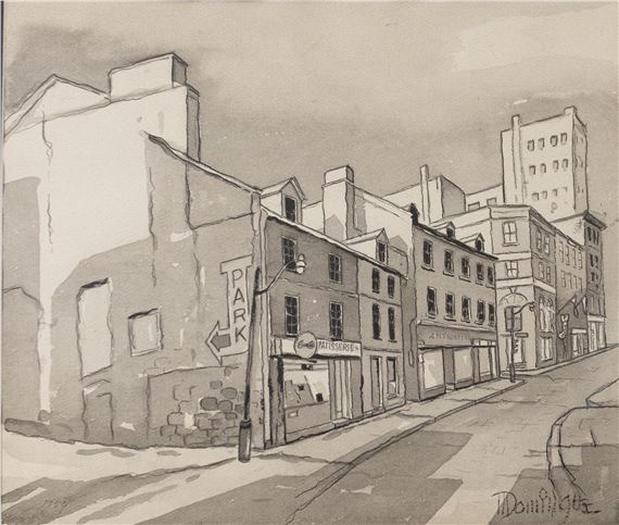 Street corner - Maurice Domingue