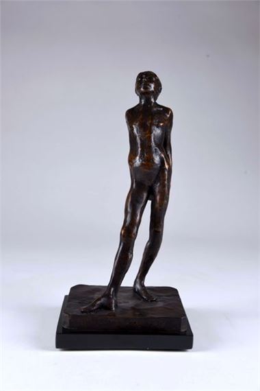 Etude de nu pour La petite danseuse de quatorze ans by Edgar Degas