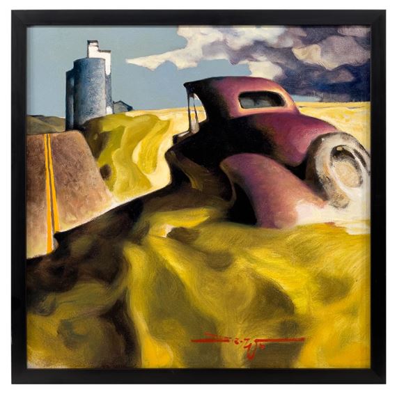 Beautiful Clouds by Z.Z. Wei, 1989