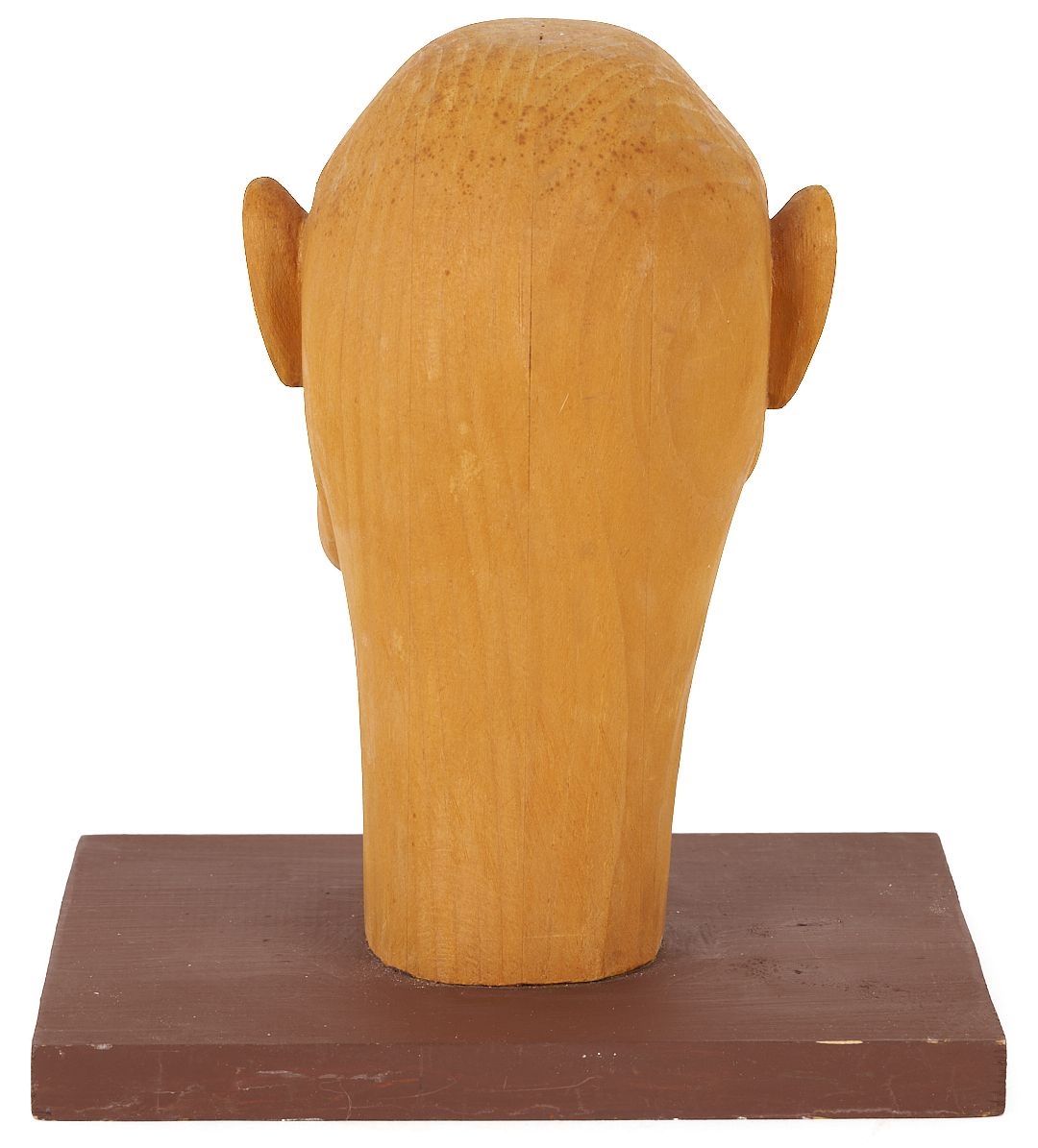Artwork by Sulton Rogers, Sultan Rogers Folk Art Carved Head, Made of carved and painted wood
