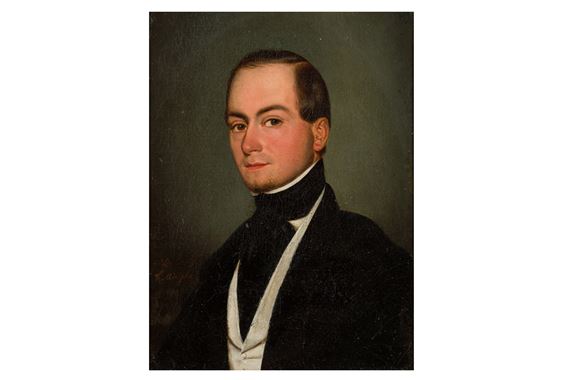 Portrait of a Gentleman - Adolphe Henri Dubasty