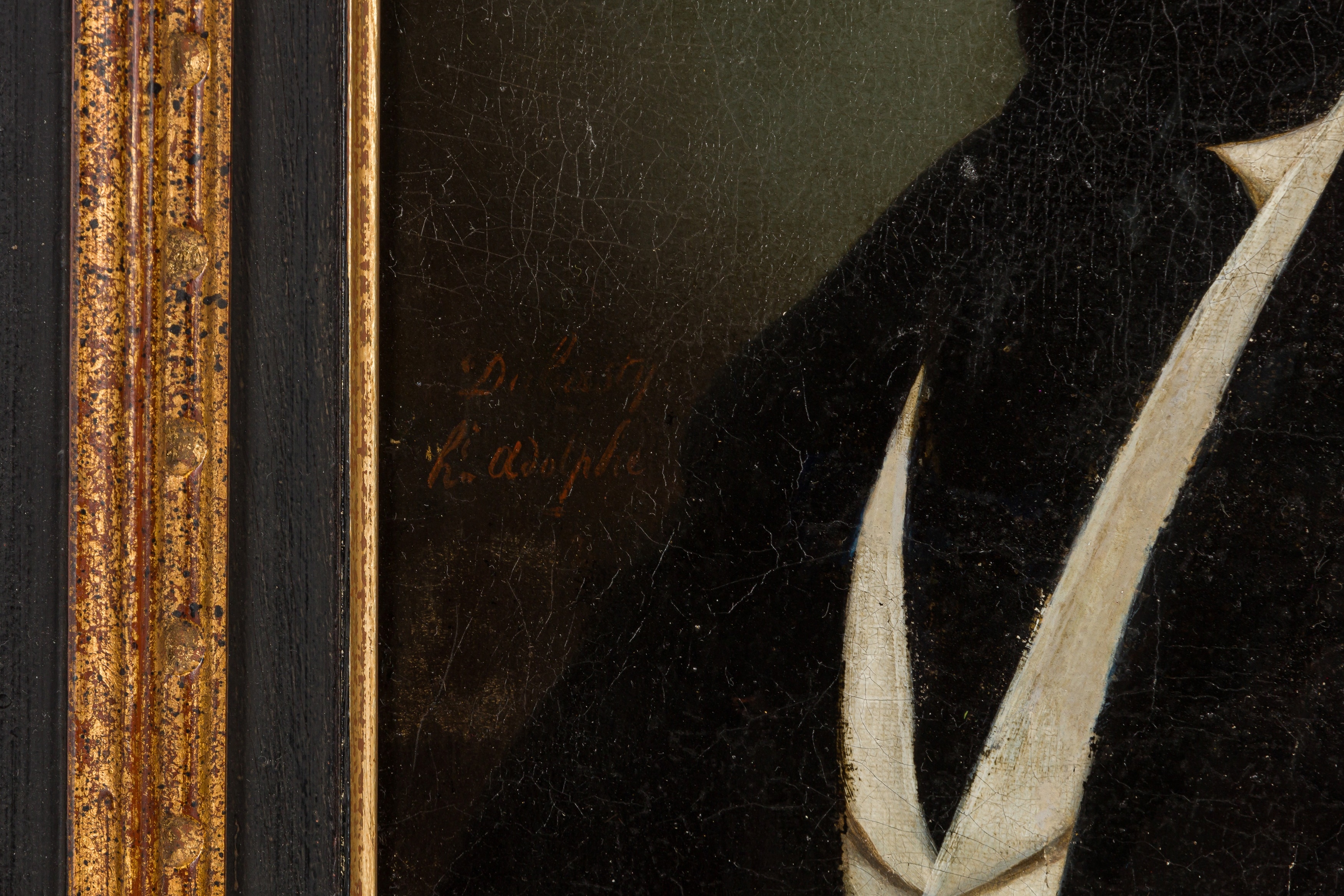 Artwork by Adolphe Henri Dubasty, Portrait of a Gentleman, Made of oil on canvas