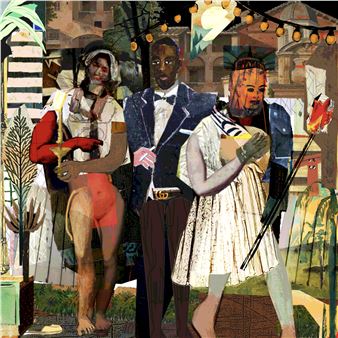 Olivier Souffrant:  Echoes of unseen - Zidoun-Bossuyt Gallery, Luxembourg