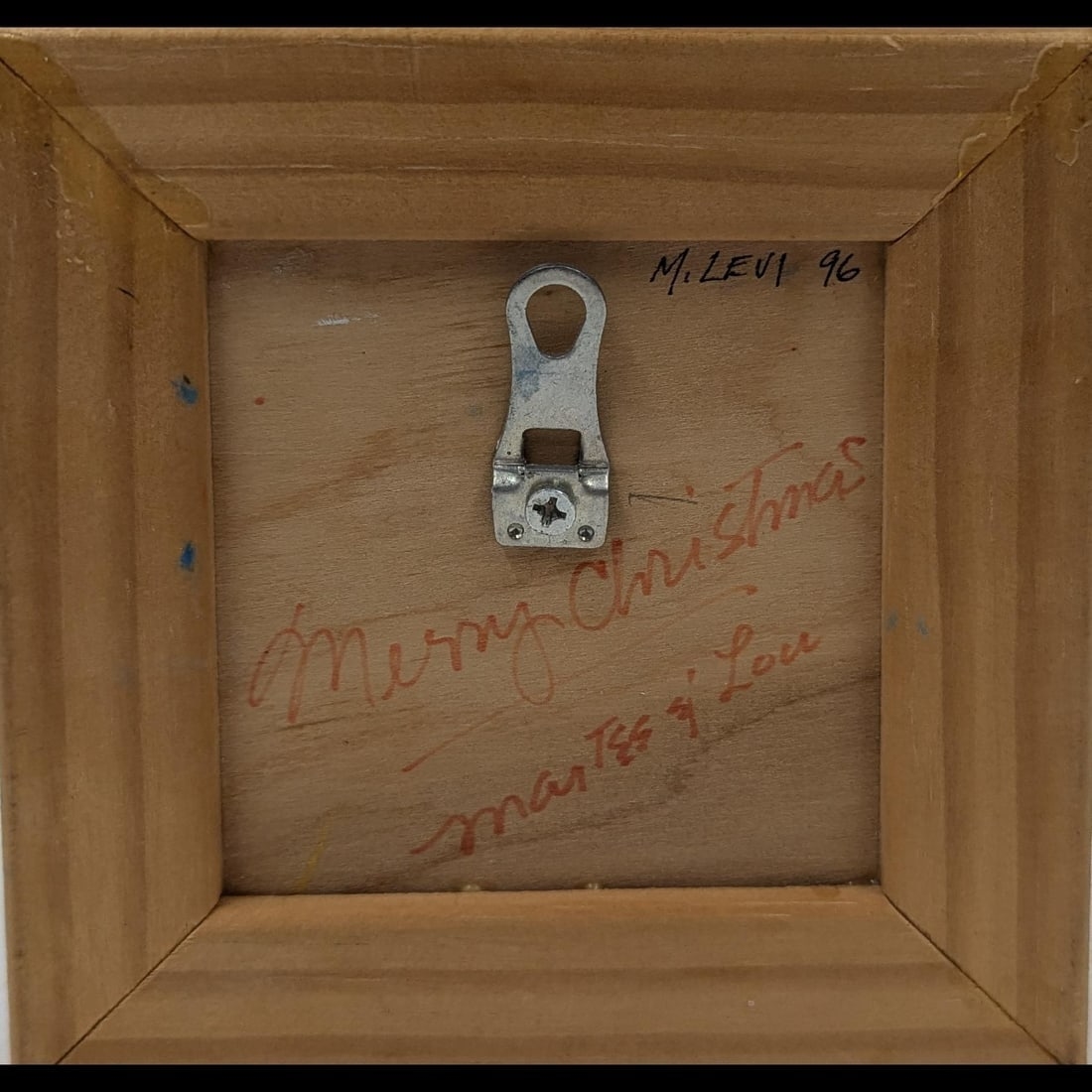 Artwork by M. Levi, Levi Abstract Mixed Media On Wood, Made of Mixed Media On Wood