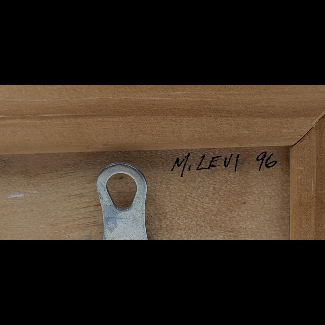 Artwork by M. Levi, Levi Abstract Mixed Media On Wood, Made of Mixed Media On Wood