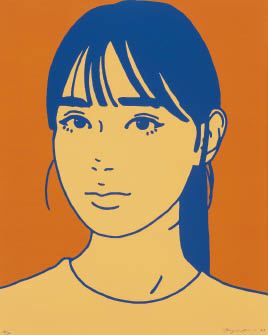KYNE | Untitled (Orange (2024) | MutualArt