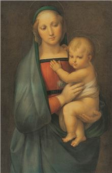 Madonna del Granduca (reproduction - Cesare Mariannecci