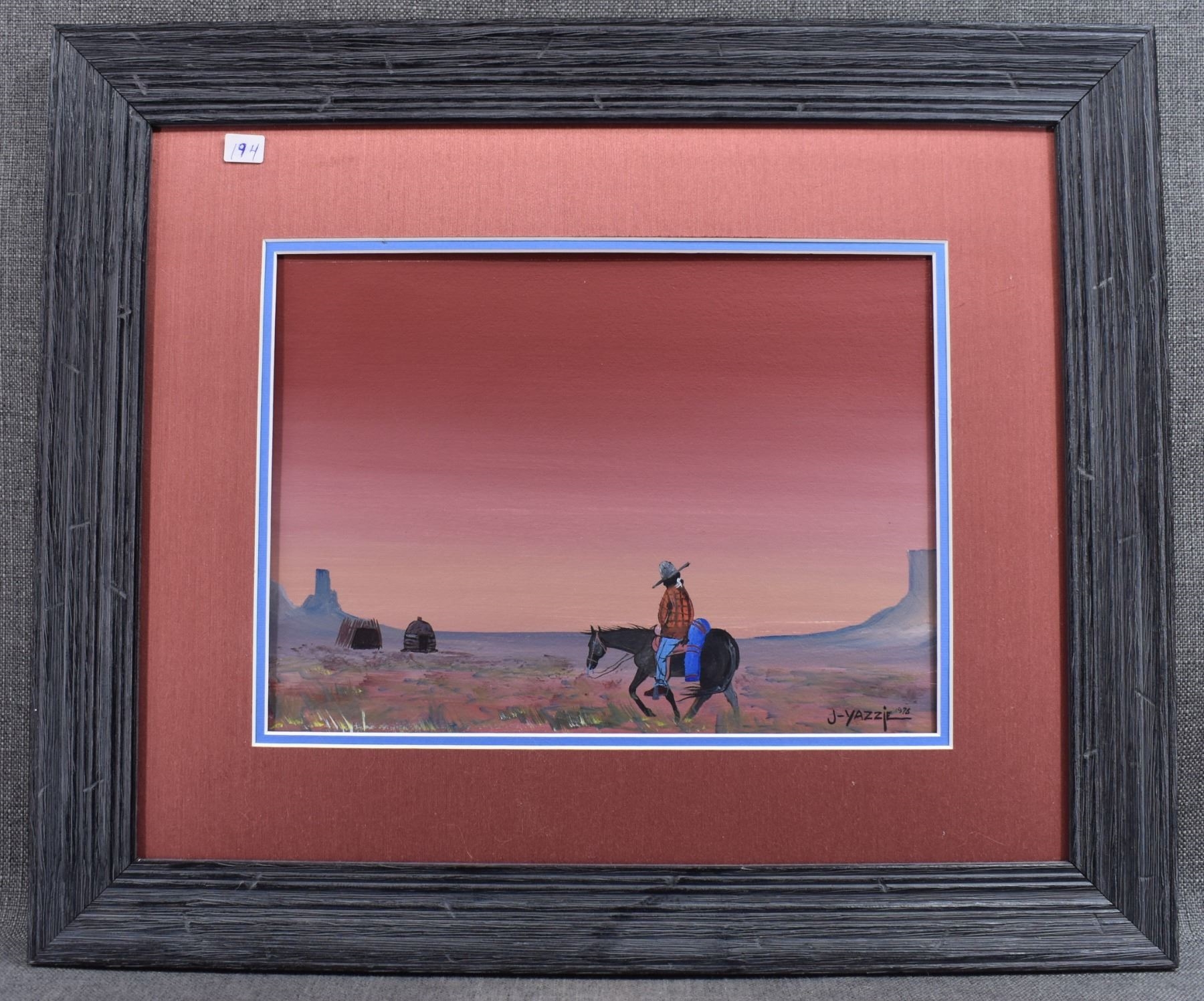Johnny Yazzie | NAVAJO PAINTING (JOHNNY YAZZIE) (1978) | MutualArt