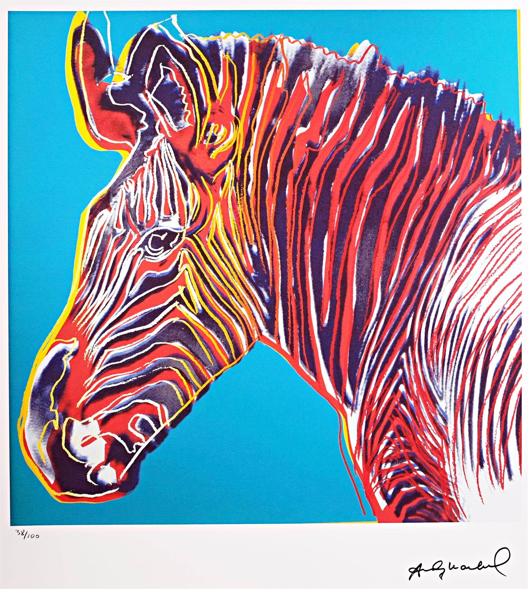Andy Warhol | Zebra | MutualArt