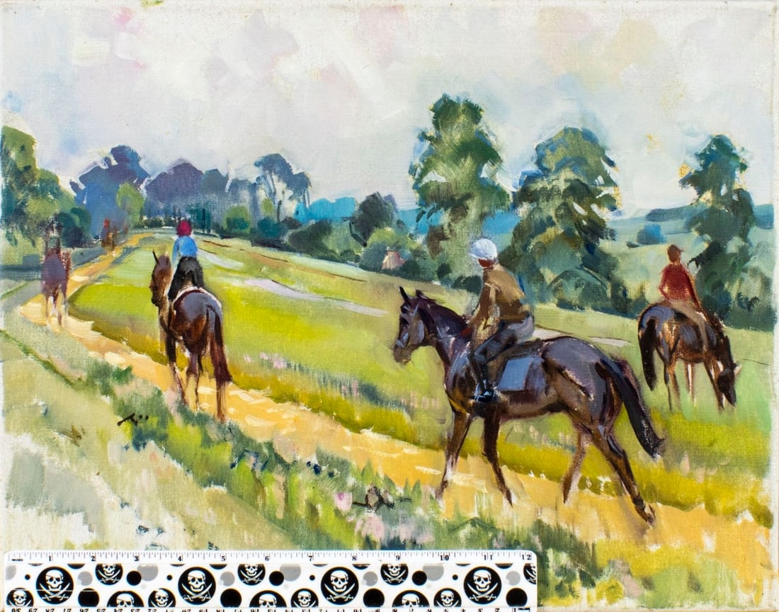 Peter Williams | Riding Out at Arundel | MutualArt