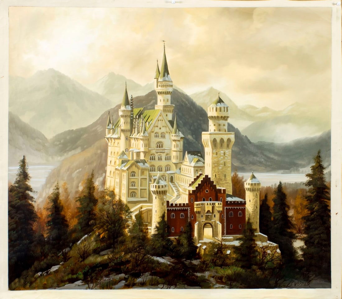 A Koster | Neuschwanstein Castle, Germany | MutualArt