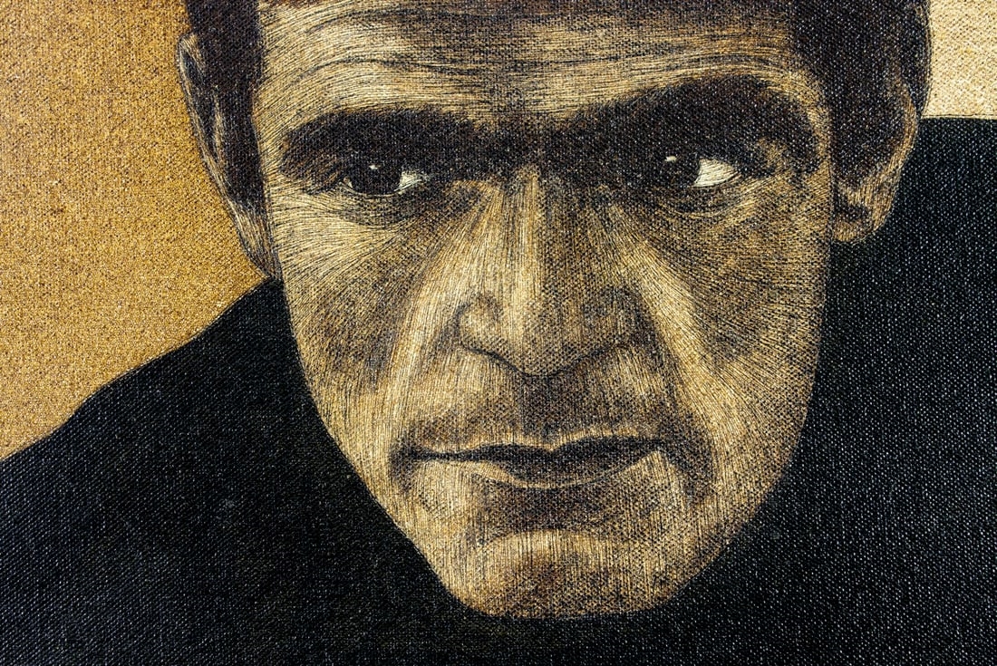 Artwork by Lee Kowels, A Day Spent (titled on verso, Made of oil on canvas