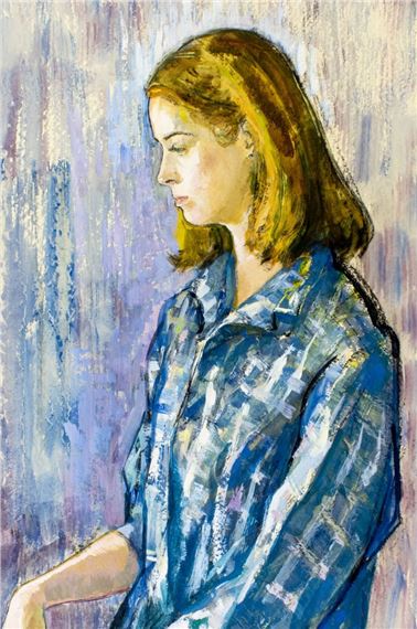 Alfredo Ramón | Portrait of Woman (1967) | MutualArt