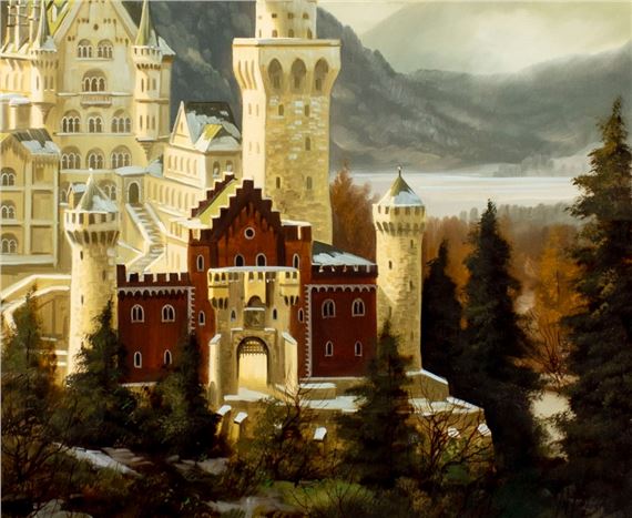 A Koster | Neuschwanstein Castle, Germany | MutualArt
