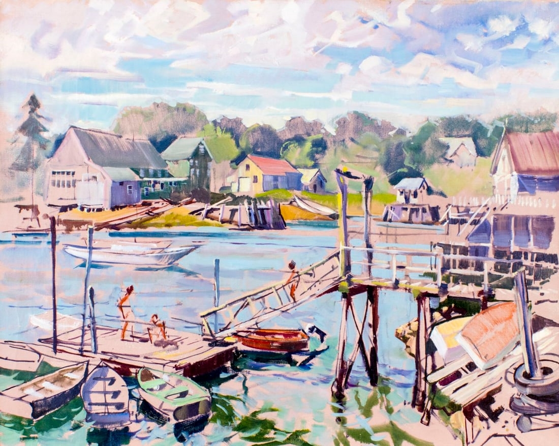 Peter Williams | Lake Scene | MutualArt
