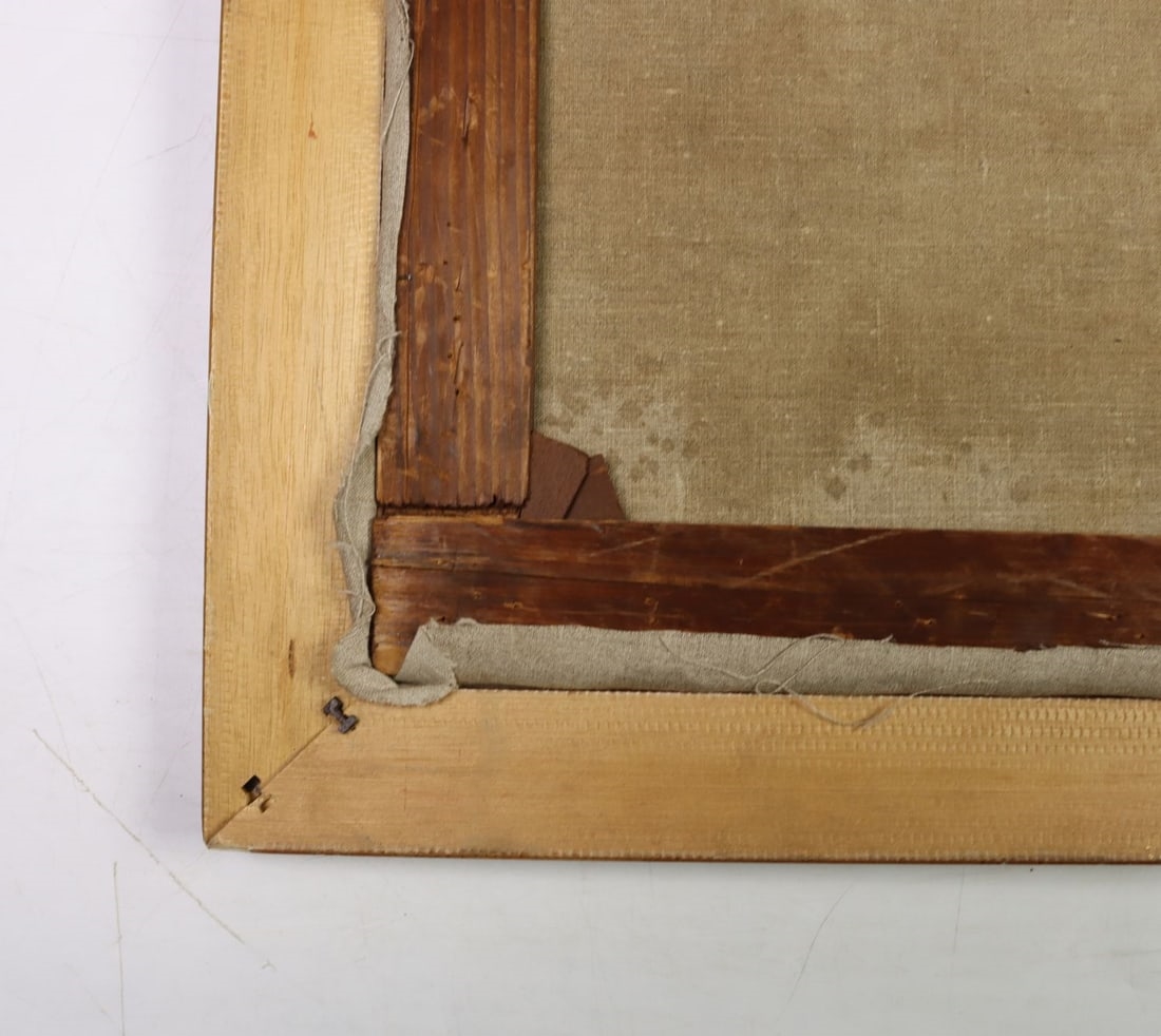 Artwork by Anton Filkuka, Winter Hilly Landscape, Made of oil on canvas