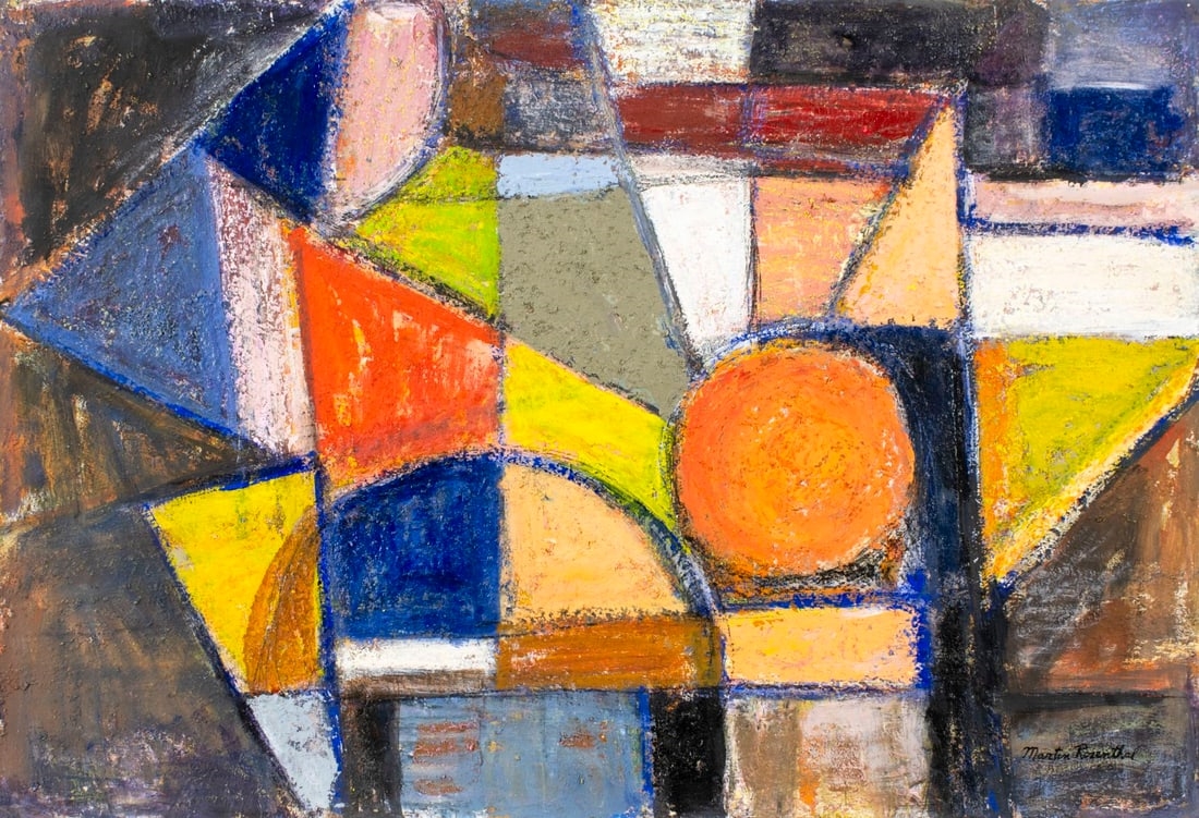 Martin Rosenthal | Martin Rosenthal (NY,MA,1899-1974) oil painting ...
