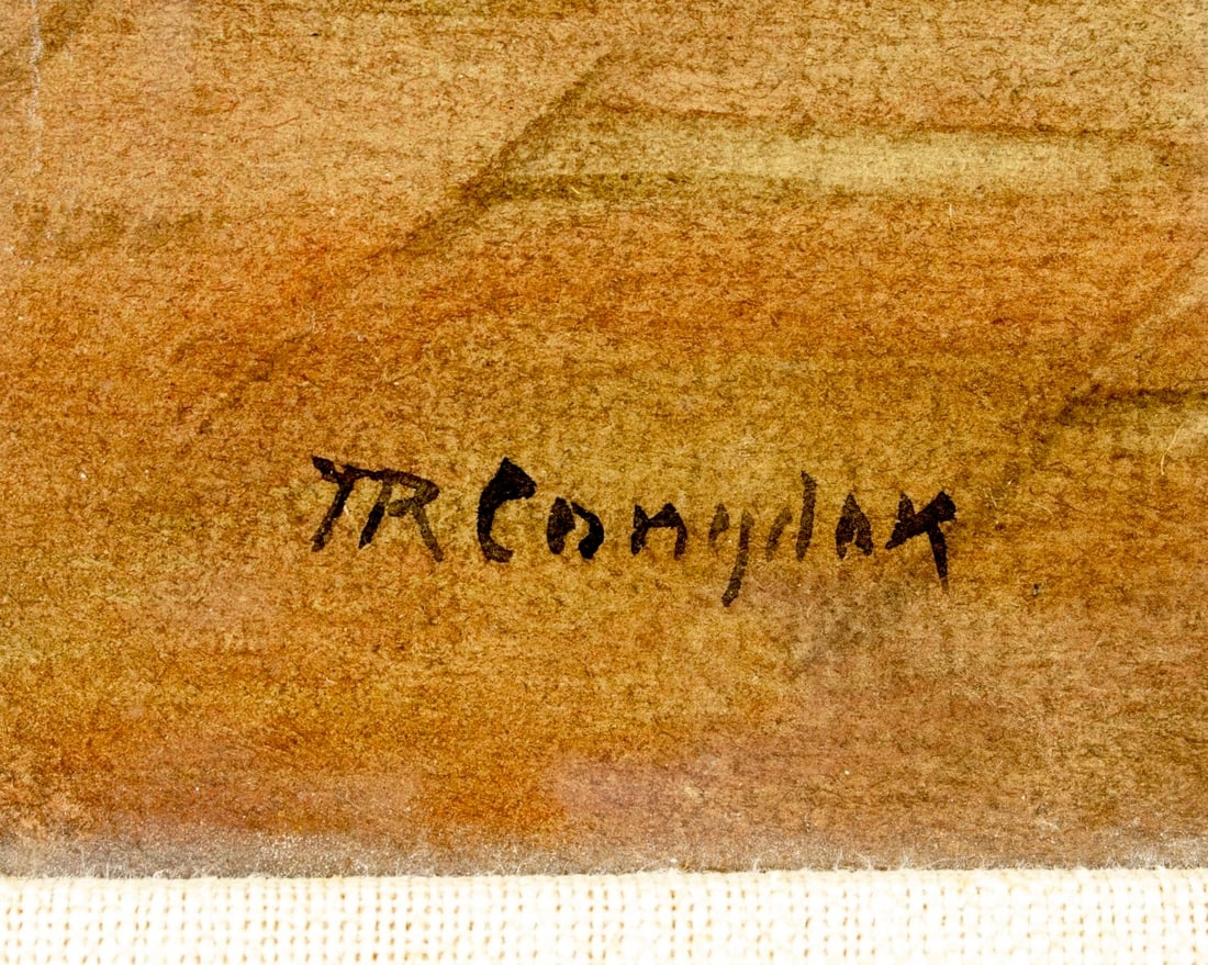 Thomas Raphael Congdon | Thomas Congdon (NY,MA,1862-1917) watercolor ...